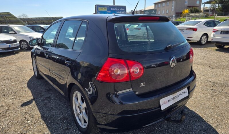 
								Volkswagen Golf 2.0 TDi 100KW bez DPF GT Sport 2007 full									